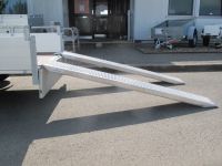 1 Paar Alurampen, 200 x 26 x 6cm, Tragkraft pro Paar 2000 kg