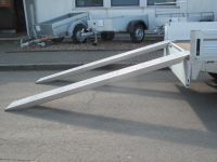 1 Paar ALU-Rampen 250x26x7,5cm, Tragkraft pro Paar 1000 kg