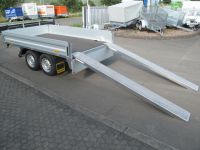 1 Paar ALU-Rampen 250x26x7,5cm, Tragkraft pro Paar 1000 kg