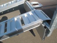 1 Paar Alurampen, 240x27x8cm, Tragkraft pro Paar 2800 kg