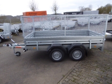 Brenderup 2300 S 301x153x40cm 2,5 t + PROFI-Gitter 80 cm