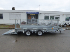 Ifor Williams GX 125 HD RAMPE Aluboden 366x157cm 3,5t