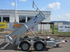 Ifor Williams TT 2515 STAHL-Kipper 2,46 x1,49 m Handpumpe 2,7 t