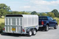Ifor Williams GD 126 Auffahrrampe + Gitteraufsatz 373x177cm 2,7 t