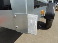 Brenderup 1205 XL UB kippbar + Laubgitter + Plane 203x116x85cm