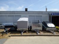 Brenderup 1205 XL UB kippbar + Laubgitter + Plane 203x116x85cm