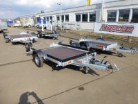 Absenkanhänger Husky 15.35 gebremst 3,50 m x 1,80 m ZGG 1,5 t