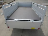 Koch U 4 ALU + Reling 2,50 x 1,25 m + KOCH HOBBY Hochplane 130 cm