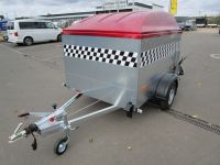 Vezeko Kart Klappdeckel 2,06x1,50x1,30m Stützen 100km/h 1 t