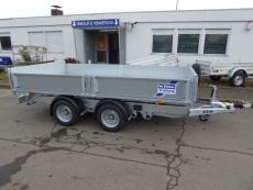 Ifor Williams TT 3621 STAHL LED 185/70R13C 3,66x1,98m ELEKTRO-/Hand 3,5 t