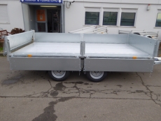 Ifor Williams TT 3621 STAHL LED 185/70R13C 3,66x1,98m ELEKTRO-/Hand 3,5 t