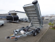 Ifor Williams TT 3621 STAHL LED 185/70R13C 3,66x1,98m ELEKTRO-/Hand 3,5 t