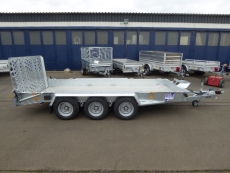 Ifor Williams GH 146 ALUBODEN+ Box + Ersatzrad 3 Achsen 419x184cm 3,5t