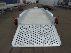 Ifor Williams GH 146 ALUBODEN+ Box + Ersatzrad 3 Achsen 419x184cm 3,5t