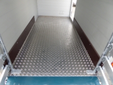 Vezeko VT 1300 Kombi-Rampe/-türe Frontrampe Seitentür Treibgitter 294x142x190 cm