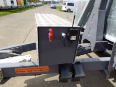 VEZEKO KONOS Tandem Abrollmulden-Hakenanhänger ELEKTRO + Funk FB 3,5 t