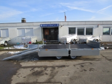 Ifor Williams LM 126 STAHL Bordwände 363x198x35cm 3,5 t