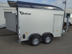 Debon C 500 ALU+POLY BLAU +Türe 3,09x1,67x2,00m+100 km/h