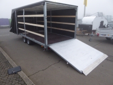 VEZEKO Jumbo 30.5 PROFI-Autotransport Klapprampe kippbar 5,15x2,10x1,80m 3t