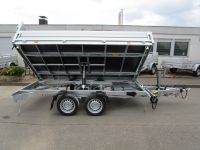 JuKi 35.3 KOMBI-3-Seitenkipper+ Maschinentransporter Stahlboden Elektropumpe