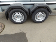 Brenderup 2300 Stahl klappbare Vorderwand 3,01x1,53x0,40m 2 t