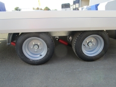 VEZEKO Imola 30.43 ALUBODEN kippbar OHNE RAMPEN 100 kmh Ersatzrad 5x2,08m 3 t