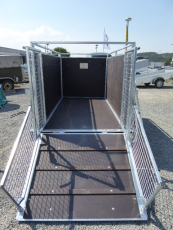 Vezeko AGRAR 13.2 Kombirampe/-türe Treibgitter 3 x Lüftungen 252x125x120cm 1,3 t