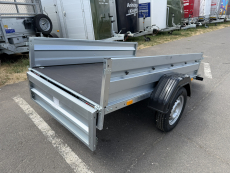 HK 205 Stahl KIPPBAR + Stützrad + klappb Vorderwand 2,05x1,22x0,35m 750 kg