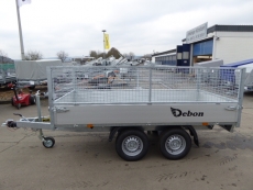 Debon Kipper PW 1.2 LUX 3,05x1,55m E-Pumpe+Gitter 60cm 2 t