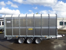 Ifor Williams DP 120 / 3 Achsen Rampe 434x189x182cm 3,5 t