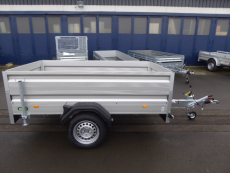Unsinn UT 2512-7-14 ALU 2,50x1,26x0,35m Klappe vorne + ungebremst + 100 km/h