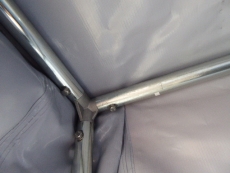 BRENDERUP 1205 XL kippbar + Hochplane + Gestell 203x116x135 cm