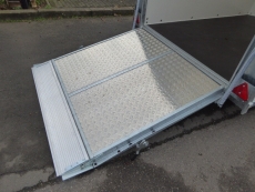 Ifor Williams BV 85 242x147x153cm Rampe-Türe-Kombi + Türe 1,4t