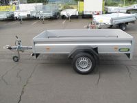 Unsinn UT 2514 ALU 2,50x1,40x0,35m Klappe vorne +100 km/h 1,3 t