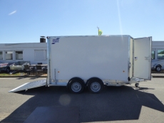 Ifor Williams BV 126 RAMPE/Türekombi ALUBODEN Zurrösen 364x173x213cm