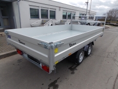 Debon PW 3.6 ELEKTRO 360x180x35cm + GITTERAUFSATZ 3,5 t