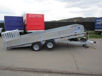 Ifor Williams CT 167 kippbar SONDERRAMPE Stahl-Bordwände 4,87x2,25x0,35m 3,5t