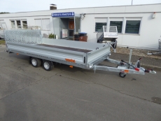 VEZEKO Jumbo 30.43 Bordwände kippbar 4,30x2,10x0,35m 3 t