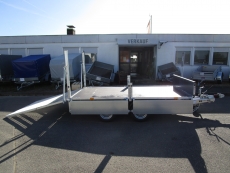 Ifor Williams LM 105 Rampe 183cm STAHL-Bordwände Ösen 3,01x1,68x0,35m 2,7t