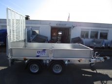 Ifor Williams LM 105 Rampe 183cm STAHL-Bordwände Ösen 3,01x1,68x0,35m 2,7t