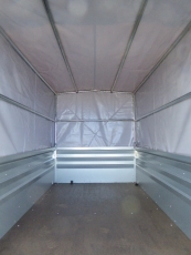 BRENDERUP 1205 XL kippbar + Hochplane + Gestell 203x116x135 cm