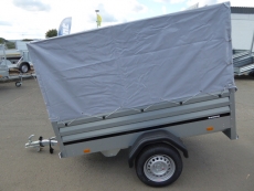 BRENDERUP 1205 XL kippbar + Hochplane + Gestell 203x116x135 cm