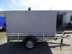 Brenderup 2260 Stahl 2,58x1,28m 1,3 t + Hochplane 150 cm