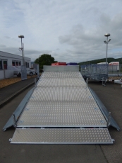 Ifor Williams CT 167 kippbar+Bordwände ALUBODEN 4,87x2,25x0,35m 3,5t