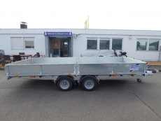 Ifor Williams CT 167 kippbar+Bordwände ALUBODEN 4,87x2,25x0,35m 3,5t