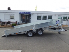 Ifor Williams CT 167 kippbar+Bordwände ALUBODEN 4,87x2,25x0,35m 3,5t