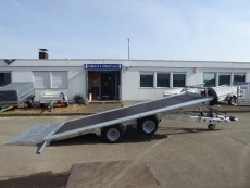 Ifor Williams TB 4621 kippbar+RAMPE+Seilwinde 3000 kg mit Bock 3,5t