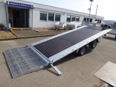 Ifor Williams TB 4621 kippbar+RAMPE+Seilwinde 3000 kg mit Bock 3,5t