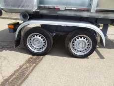 VEZEKO KONOS Tandem Hakenanhänger ELEKTRO + Funk FB 3,5 t Vorrat