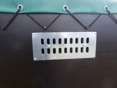 Vezeko AGRA 08.1 Rampe/-türe Stützen Lüftung 206x125x120cm